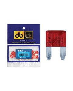 DB Link ATM10A ATM Mini Fuses, 25 pk (10 Amps)