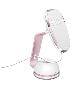 Naztech 14550 MagBuddy Wireless Charging Desk Mount (Rose Gold)