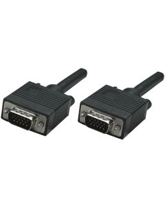 Manhattan 312721 SVGA to SVGA Monitor Cable, 15ft