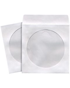 Maxell 190135 - c CD/DVD Storage Sleeves (50 pk; White)