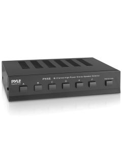 Pyle PSS6 High-Power Stereo Speaker Selector (6 Channels)