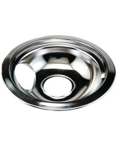 Stanco Metal Products 750-8 Chrome Replacement Drip Pan for Whirlpool (8")