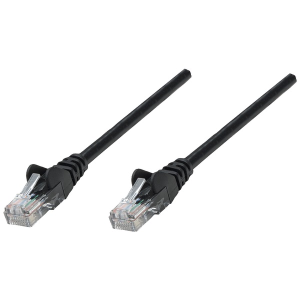 Intellinet Network Solutions 338387 CAT-5E UTP Patch Cable (5 Ft.; Black)
