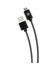 10FT BRAID USB C TO A BLK