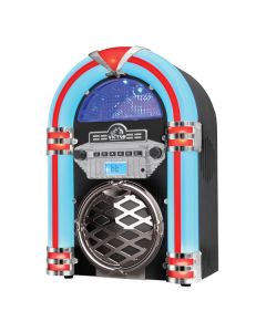 Victor VDTJ-1550-BK Broadway Desktop Jukebox with CD Player and Bluetooth, VDTJ-1550-BK